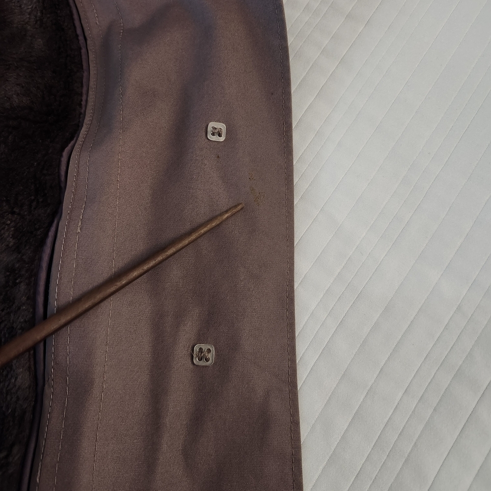 London Fog Taupe Coat - Picture 7 of 15
